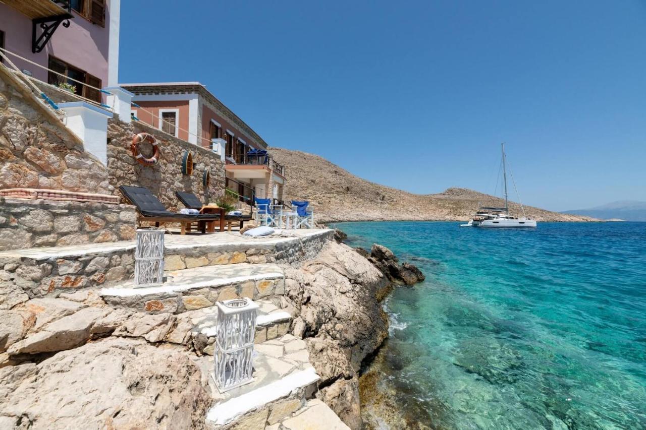Villa Leleka Chalki Town 外观 照片