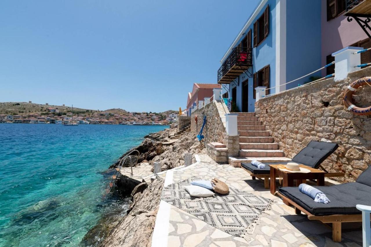 Villa Leleka Chalki Town 外观 照片