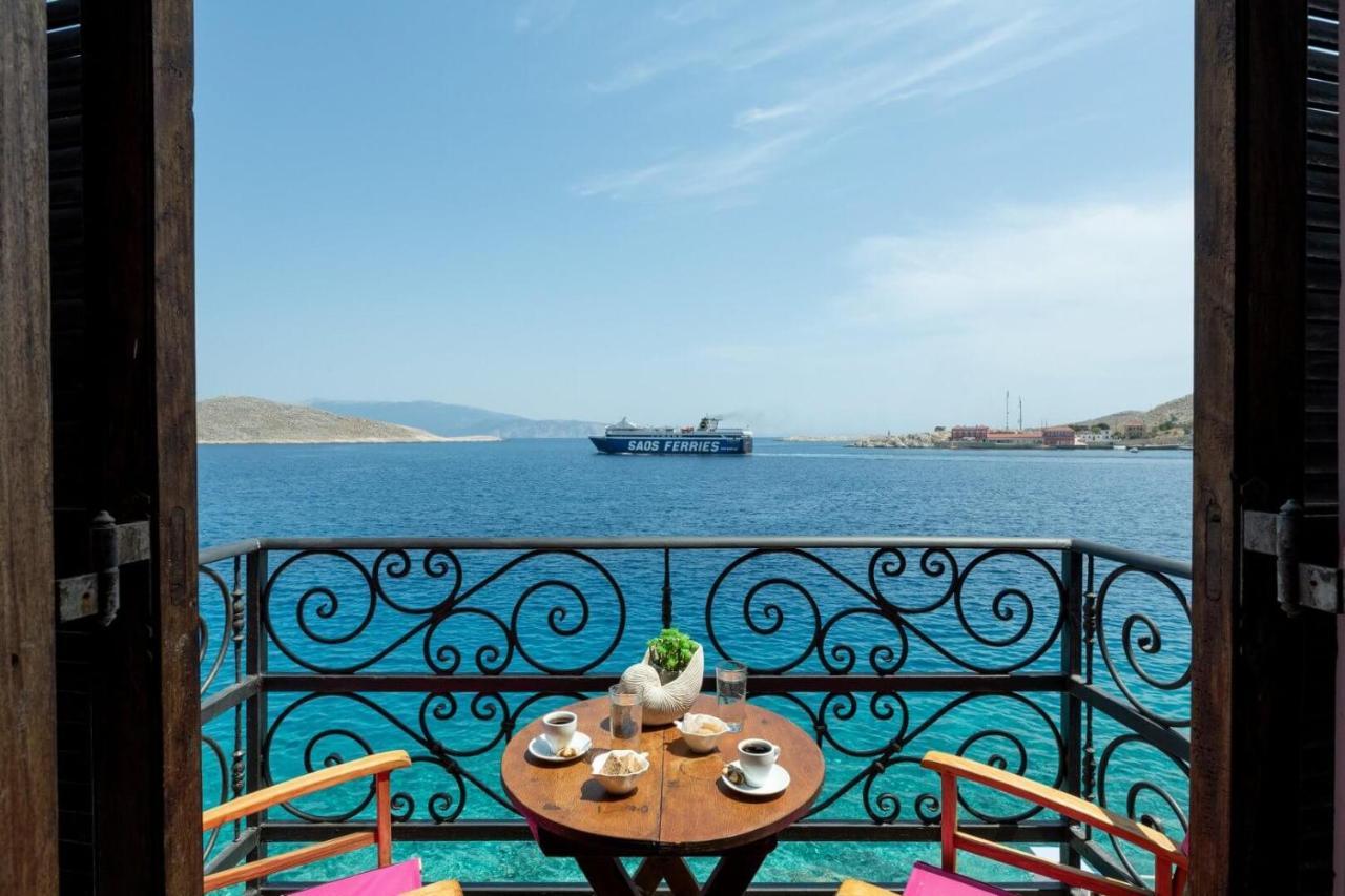 Villa Leleka Chalki Town 外观 照片