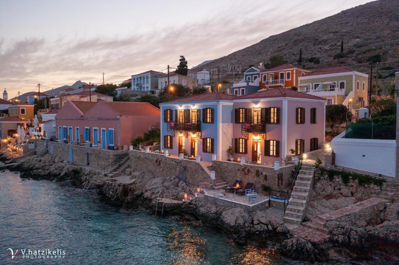 Villa Leleka Chalki Town 外观 照片
