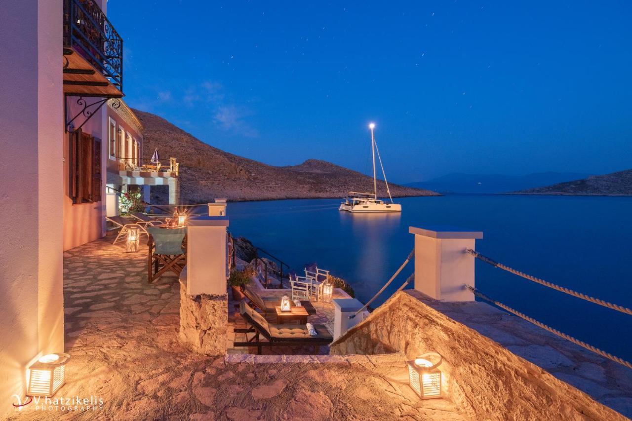 Villa Leleka Chalki Town 外观 照片